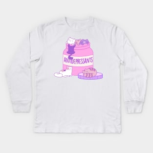 Antidepressants Kids Long Sleeve T-Shirt